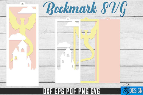 Bookmark SVG | Bookmark Corner SVG | Book Lover SVG Fly Design 