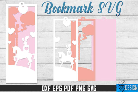 Bookmark SVG | Bookmark Corner SVG | Book Lover SVG Fly Design 
