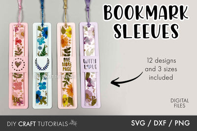 Bookmark SVG - Bookmark Sleeve svg SVG DIY Craft Tutorials 
