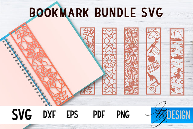 Bookmark SVG Bundle | Book Corner SVG SVG Fly Design 