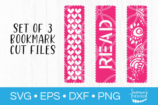 Bookmark SVG Bundle SVG SavanasDesign 