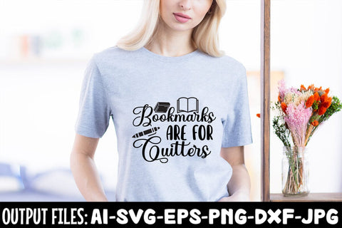 Bookmarks Are For Quitters SVG Design SVG Rafiqul20606 