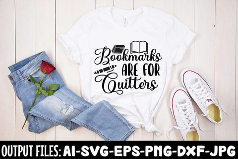 Bookmarks Are For Quitters SVG Design SVG Rafiqul20606 