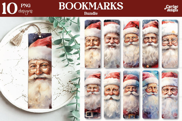 Bookmarks Sublimation Bundle | Christmas Bookmarks Sublimation Carla C Designs 