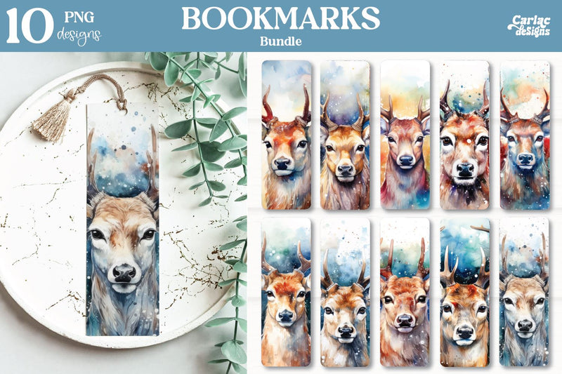 Bookmarks Sublimation Bundle | Christmas Bookmarks Sublimation Carla C Designs 