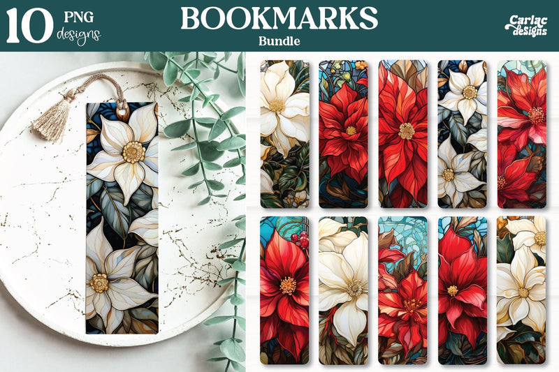 Bookmarks Sublimation Bundle | Christmas Bookmarks Sublimation Carla C Designs 
