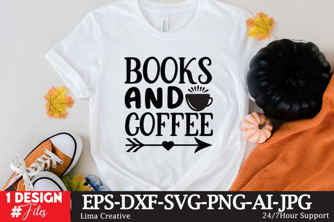 Books And Coffee SVG Cute File SVG Insomnia Std 