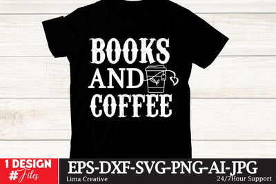 Books And Coffee SVG Cute File SVG Insomnia Std 
