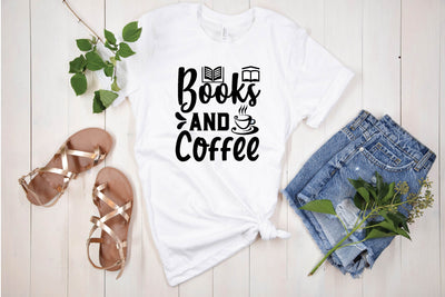 books and coffee SVG designer krishna 