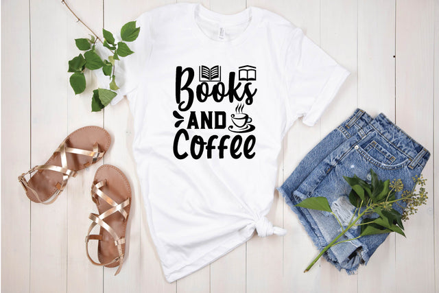 books and coffee SVG designer krishna 