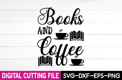 books and coffee SVG md faruk hossain 