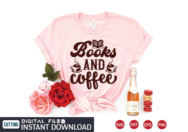 books and coffee svg SVG designer krishna 