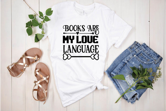 books are my love language SVG designer krishna 