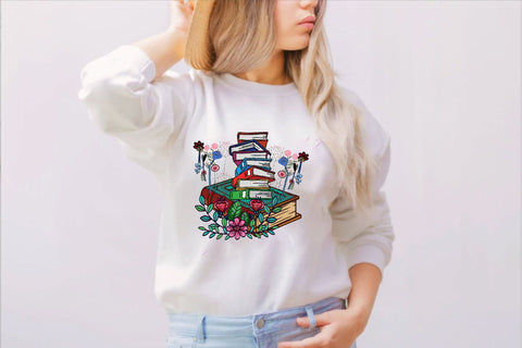 Books Floral Sublimation Sublimation Rupkotha 