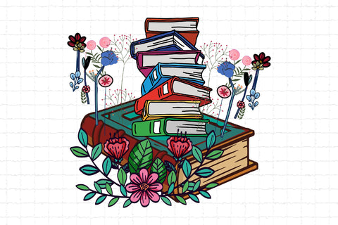 Books Floral Sublimation Sublimation Rupkotha 