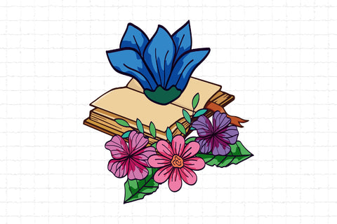 Books flower Sublimation Sublimation Rupkotha 