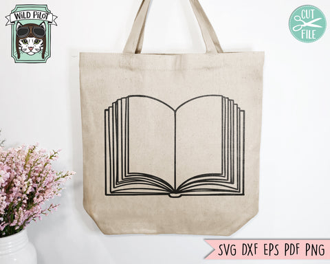 Books Lover Bundle SVG file, Love to Read svg, Library svg, Flower Books svg, Magic, Fantasy, Mystical, Floral Books cut file, Reading png SVG Wild Pilot 