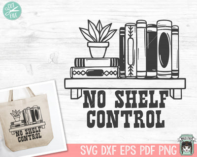 Books SVG, Reading SVG, Book Lover SVG, Book Shelf svg, Library svg, Librarian svg, Plant svg, Teacher Shirt svg, Potted Plant svg SVG Wild Pilot 