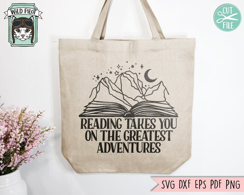 Books SVG, Reading SVG, Book Lover SVG, Librarian svg, Inspirational svg, Motivational svg, Positive svg, Teacher Gift svg, Book Shirt svg SVG Wild Pilot 