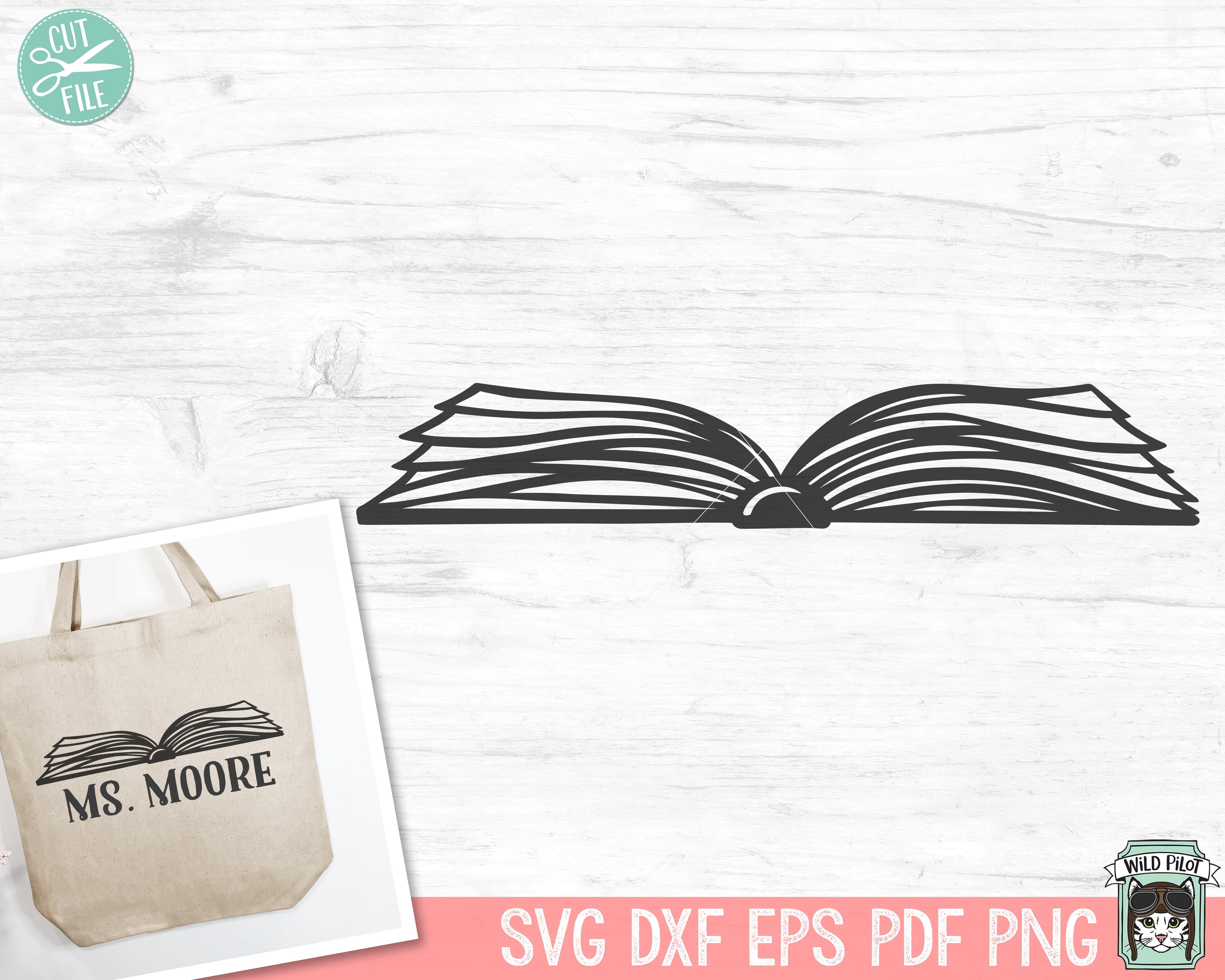 Books SVG, Reading SVG, Monogram Frame svg, Book Lover SVG, Librarian svg,  Library svg, Mystical svg, Teacher Shirt svg, Monogram Wreath svg - So  Fontsy