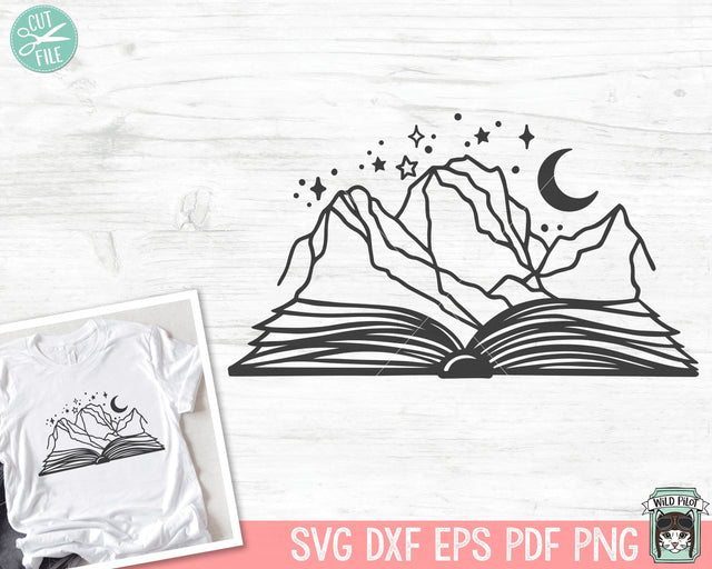 Books SVG, Reading SVG, Book Lover SVG, Librarian svg, Mystical svg, Reading png, Teacher Shirt svg, Read svg, Teacher Gift svg, Bookish svg SVG Wild Pilot 