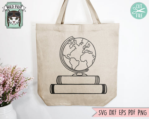 Books SVG, Reading SVG, Earth Day Shirt svg, Planet Earth svg, Earth svg, Book Lover SVG, Librarian svg, Reading png, Teacher Shirt svg SVG Wild Pilot 