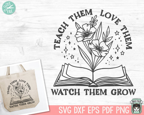 Books SVG, Reading SVG, Floral svg, Flower svg, Inspirational svg, Motivational svg, Positive svg, Teacher Shirt svg, Book Lover svg SVG Wild Pilot 