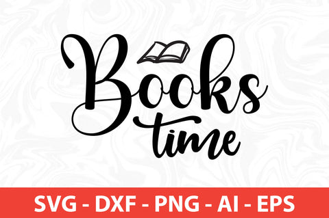 Books Time SVG SVG nirmal108roy 