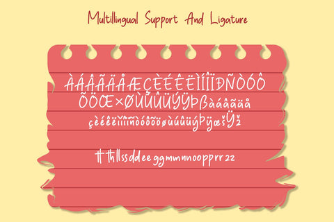 Bookstory Font Mozarella 