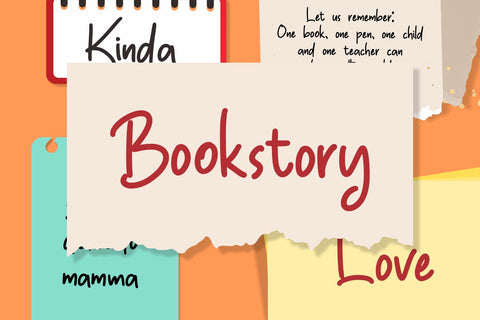 Bookstory Font Mozarella 