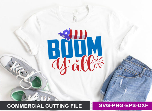 Boom y' all SVG SVG CraftingStudio 