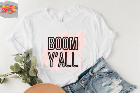 Boom Y all SVG SVGista 