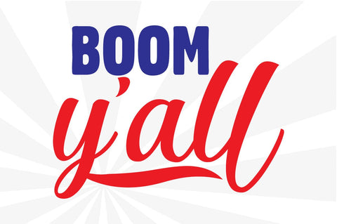 Boom Y'all SVG Craftlabsvg24 