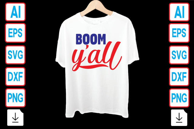Boom Y'all SVG Craftlabsvg24 