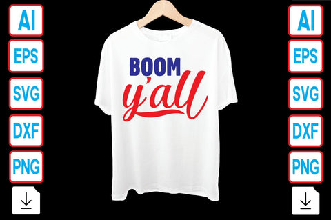 Boom Y'all SVG Craftlabsvg24 