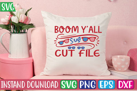 Boom Y'all Svg Cut File SVG Studio Innate 