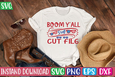 Boom Y'all Svg Cut File SVG Studio Innate 
