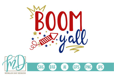 Boom Y'all SVG Morgan Day Designs 