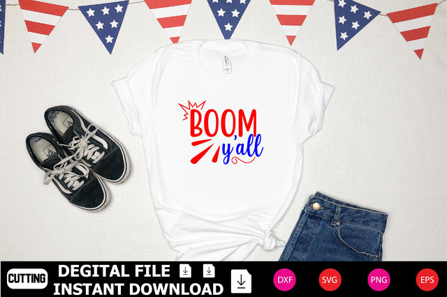 Boom Y'All SVG Shahin alam 