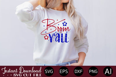 Boom Y'all SVG SVG designmaster24 