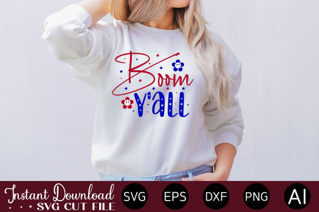 Boom Y'all SVG SVG designmaster24 