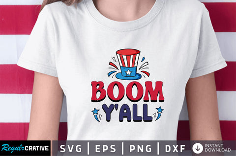 Boom yall SVG SVG Regulrcrative 