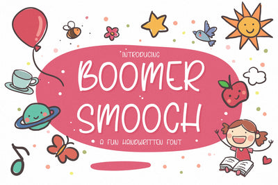 Boomer Smooch Font Qwrtype Foundry 