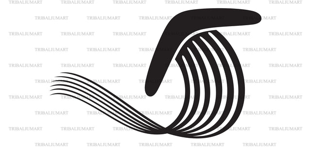 Boomerang SVG TribaliumArtSF 