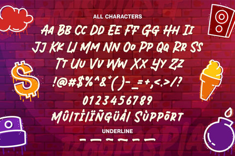 Boomsplash Font Allouse.Studio 