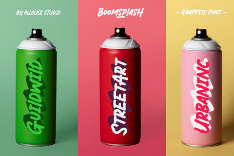 Boomsplash Font Allouse.Studio 