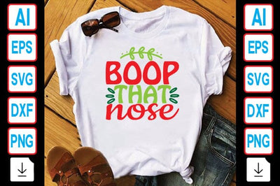 Boop That Nose SVG Craftlabsvg24 