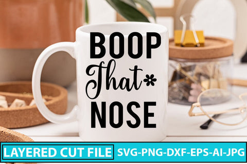 Boop That Nose SVG Cut File SVG Syaman 