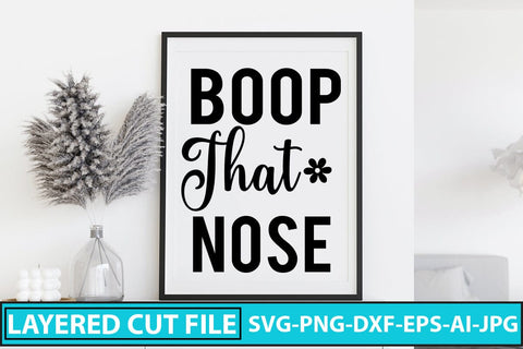 Boop That Nose SVG Cut File SVG Syaman 