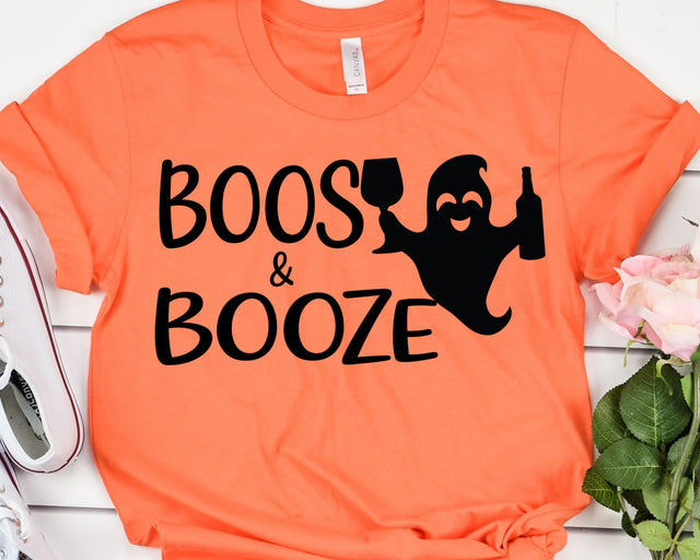 Boos and Booze Halloween SVG SVG She Shed Craft Store 